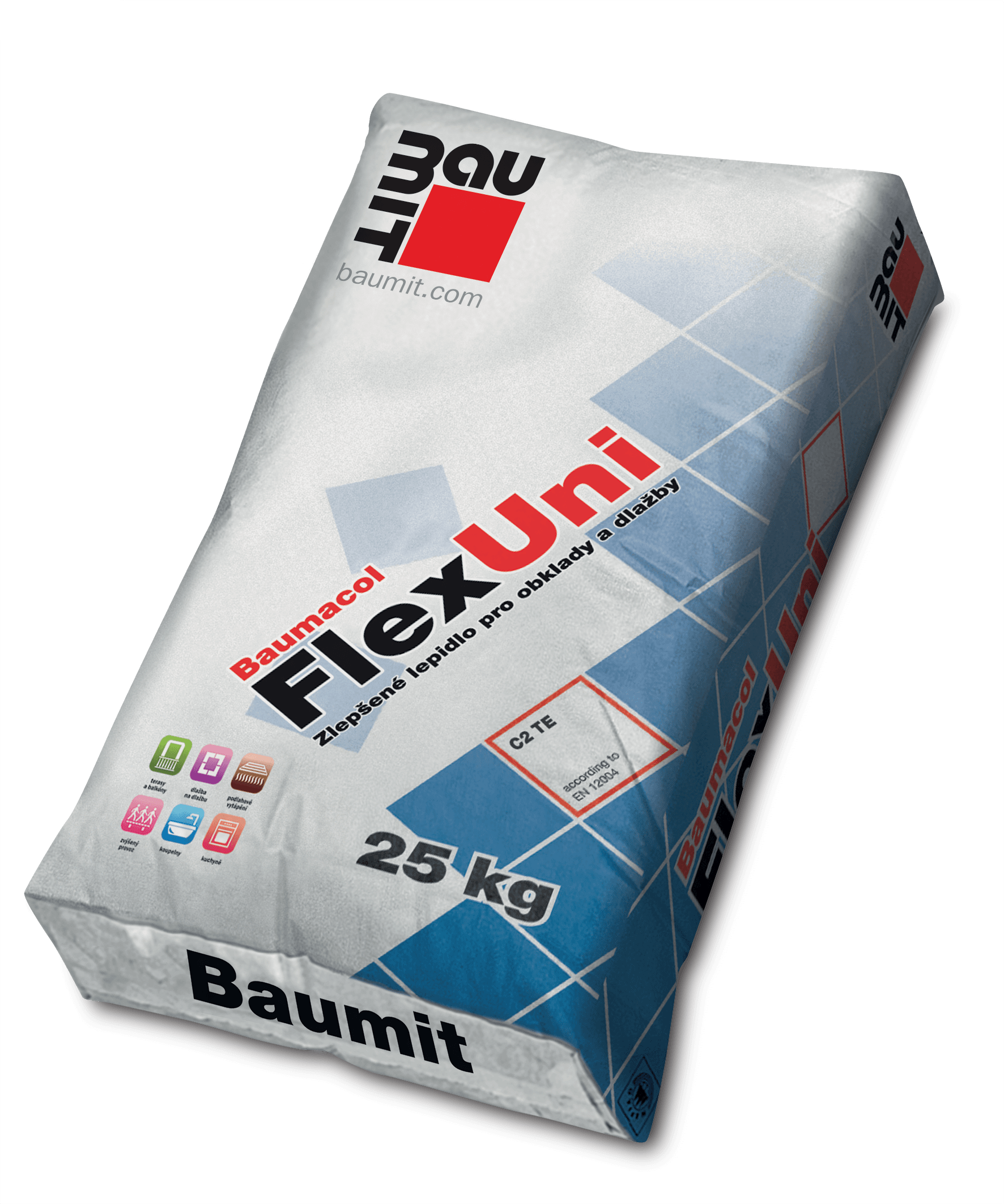 Baumit Adeziv FlexUni, int/ext pentru greise si faianta 27.5 kg PROMO