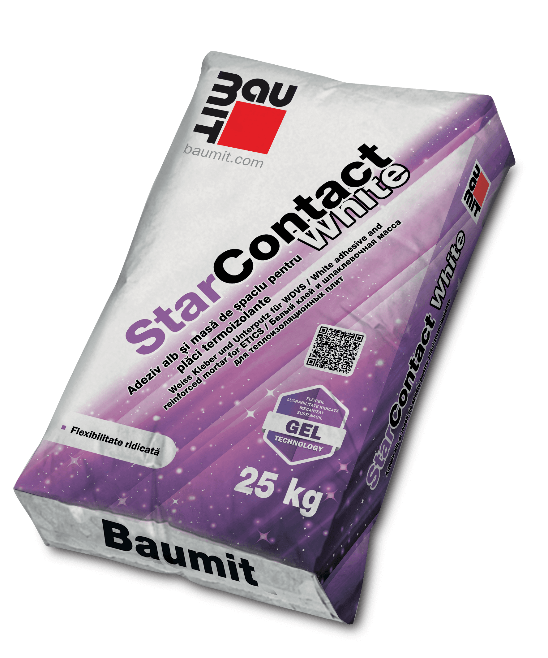Baumit Adeziv/Masa Spaclu Star Contact Gel alb, 25 kg