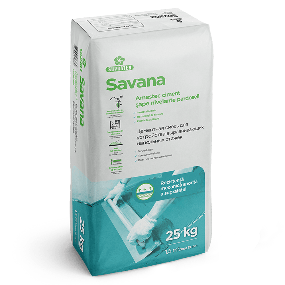 Amestec uscat pardosea SAVANA 25 kg  6020012