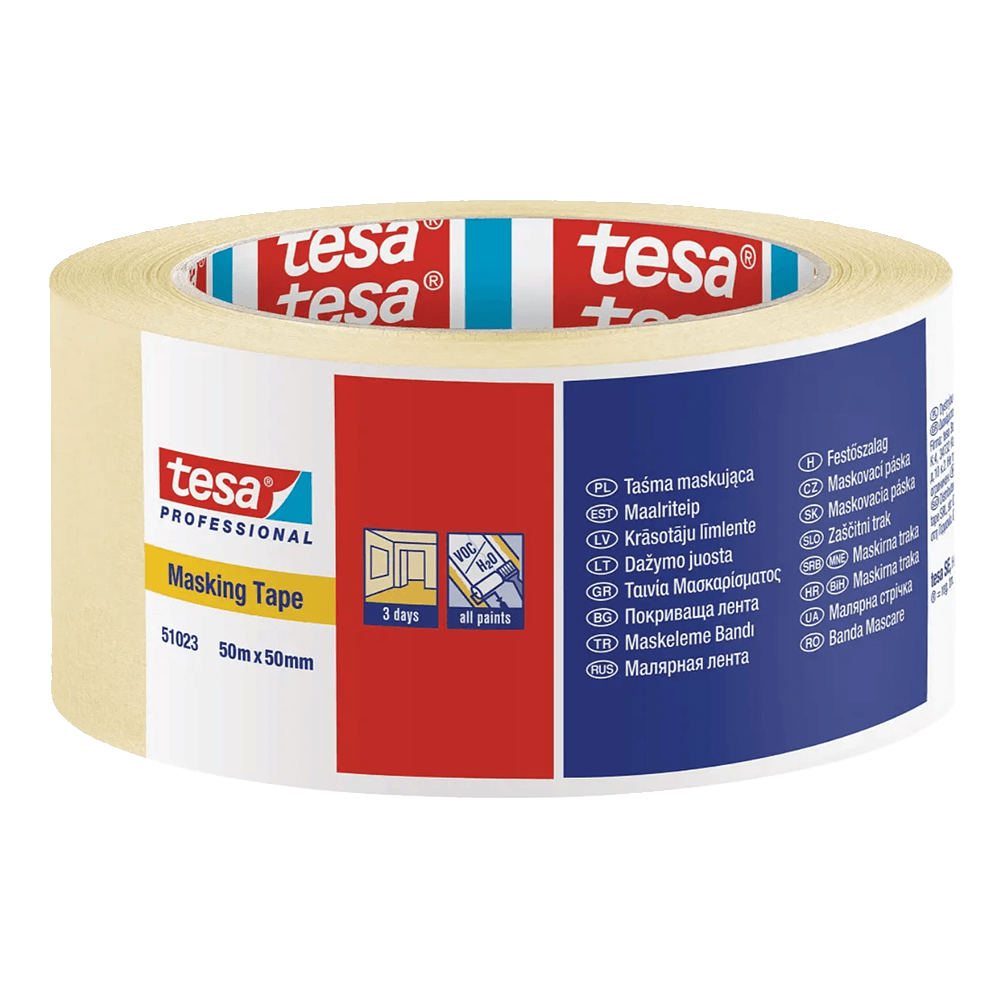 Banda adeziva de mascare 50*50 (set-2 rol) 51023 Tesa