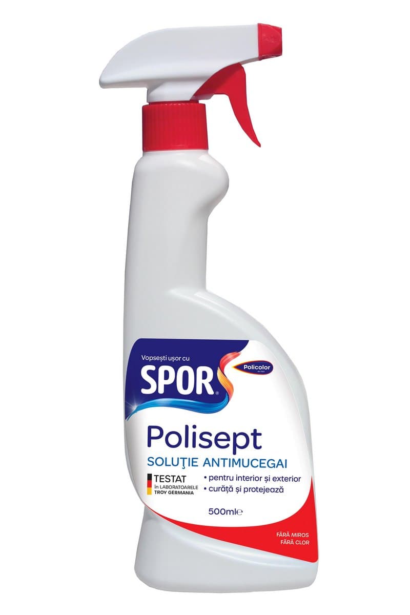 SPOR Polisept 0.5l, amorsa antimucegai gata preparat