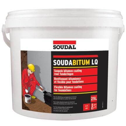 SOUDAL Hidro, Soudabitum LQ, monocomponenta pt fundatie, 25 L,126807