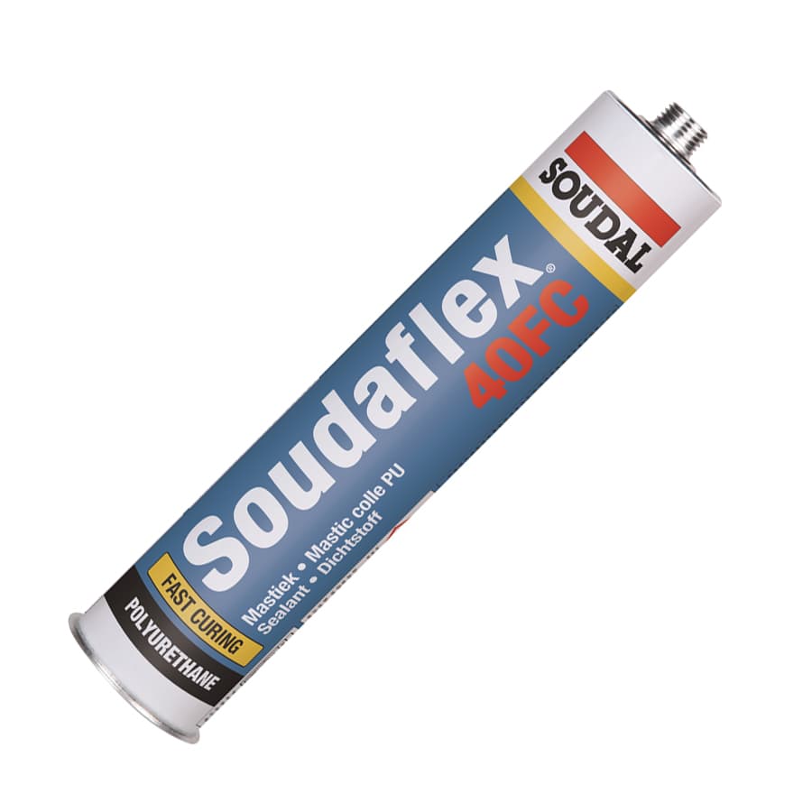 SOUDAL Soudaflex 40FC, mastic PU, alb, 600ml 137115