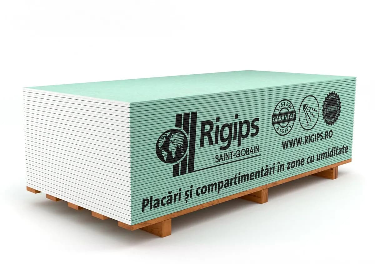 Gipsocarton Hidro RBI 2500*1200*12.5mm