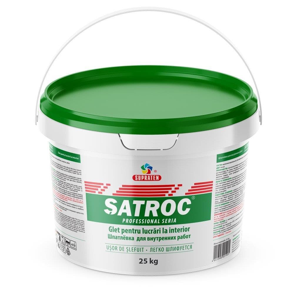 Glet finisare acril Satroc 25 kg