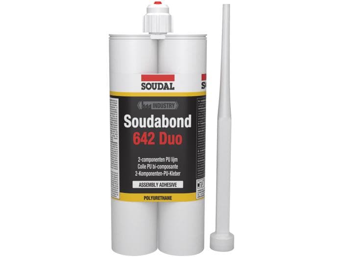 SOUDAL Soudabond 642 DUO, BLACK, 2*300 ML, 154003