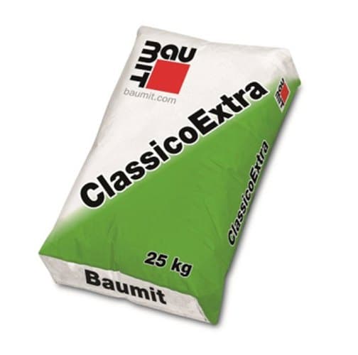 Baumit Tencuiala decor mineral Clasico Extra K 1,5 (bob de orez), 25 kg